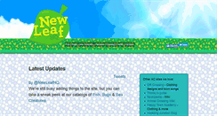 Desktop Screenshot of newleafhq.com